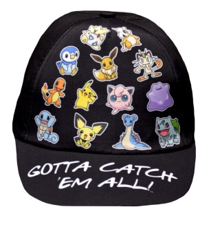 Czapka z daszkiem bejsbolówka POKEMON 56