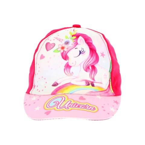 Czapka z daszkiem jednorożec unicorn całuski 54