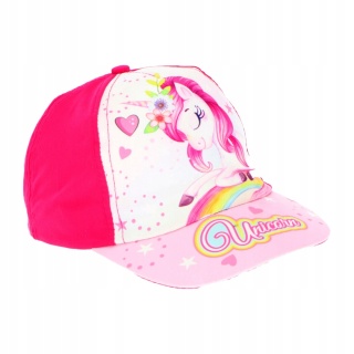 Czapka z daszkiem jednorożec unicorn całuski 56