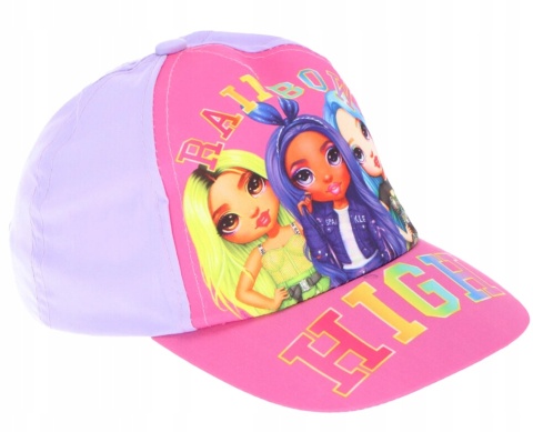 Czapka z daszkiem laleczki RAINBOW HIGH LOL 52-54