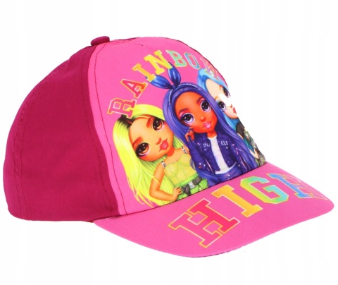Czapka z daszkiem laleczki RAINBOW HIGH LOL 54-56