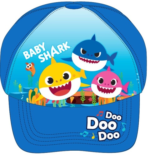 Czapka z daszkiem mały rekin BABY SHARK 52