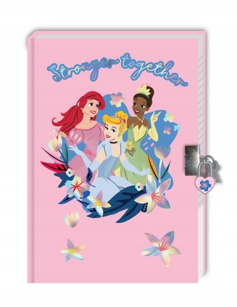 KSIĘŻNICZKI DISNEY sekretny pamiętnik długopis UV naklejki