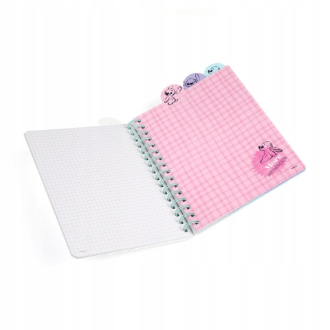 Notatnik Stich love more pamiętnik kołonotatnik z zakładkami LILO I STITCH