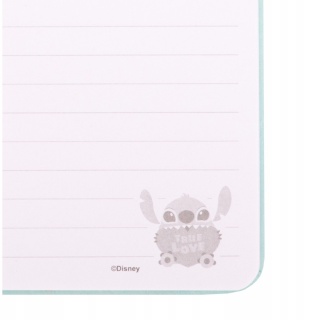 Notatnik Stich pamiętnik z gumką tłoczony wzór A5 LILO I STITCH