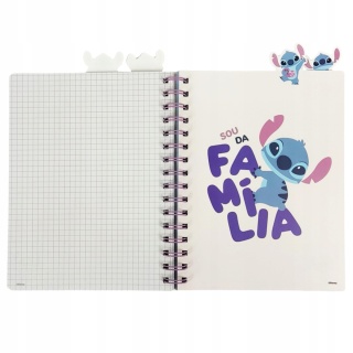 Notatnik Stich protejo pamiętnik kołonotatnik z zakładkami LILO I STITCH