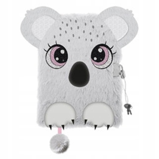 Notatnik pamiętnik kudłacz z kłódką KOALA