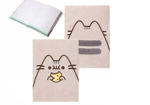 Notatnik pamiętnik pluszowy kot Pusheen