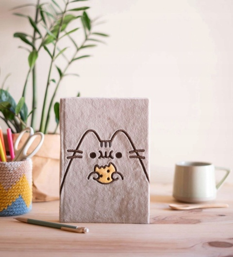 Notatnik pamiętnik pluszowy kot Pusheen