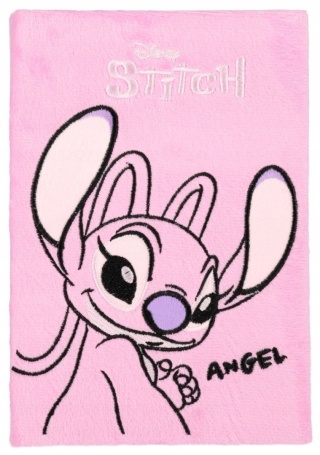 Notes pamiętnik zeszyt pluszowa okładka A5 80k linia Stitch Angel Andzia