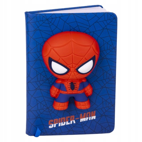 Pamiętnik 3D notatnik Spidey z pianki squishy Spiderman Pamiętnik 3D notatnik Spidey z pianki squishy Spiderman