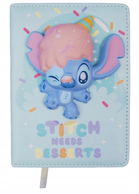 Pamiętnik Stich z pianki squishy gniotek pudełko prezentowa Lilo i STITCH
