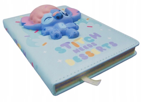 Pamiętnik Stich z pianki squishy gniotek pudełko prezentowa Lilo i STITCH