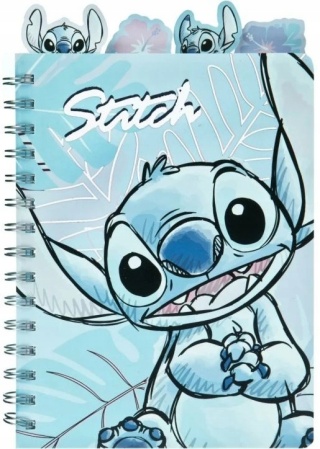 Pamiętnik notatnik kołonotatnik z zakładkami linia 80k A5 STITCH Stich