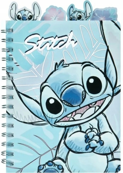 Pamiętnik notatnik kołonotatnik z zakładkami linia 80k A5 STITCH Stich