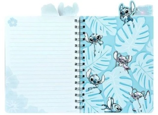 Pamiętnik notatnik kołonotatnik z zakładkami linia 80k A5 STITCH Stich