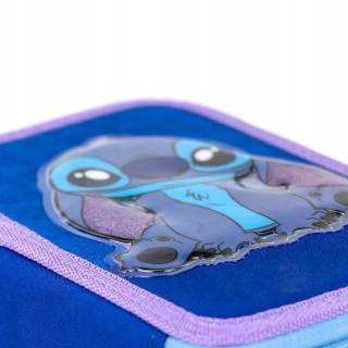 Piórnik dwukomorowy z wyposażeniem Stich LILO I STITCH CERDA