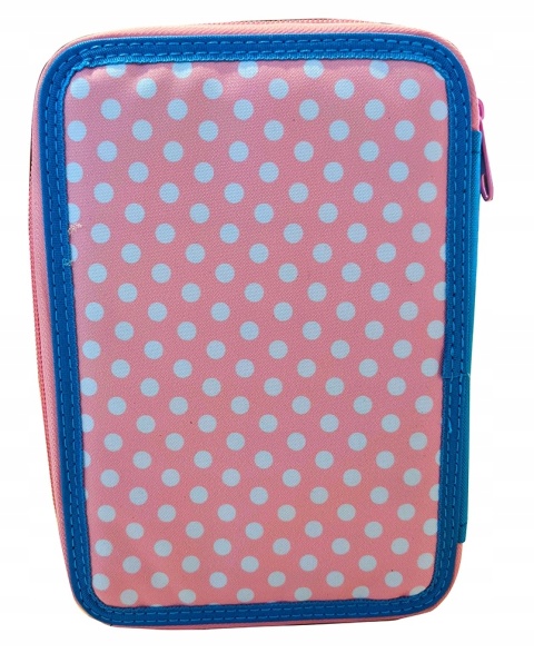 Piórnik podwójny z wyposażeniem MYSZKA MINNIE