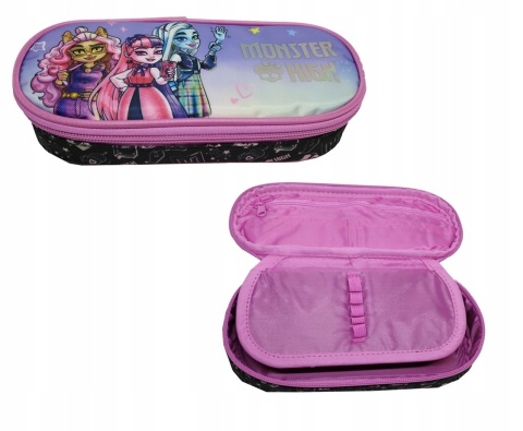 Piórnik saszetka z przegródkami lalki Monster High