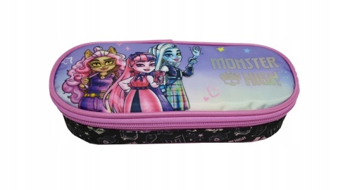 Piórnik saszetka z przegródkami lalki Monster High