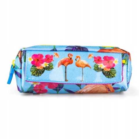 Piórnik tuba kosmetyczka FLAMING