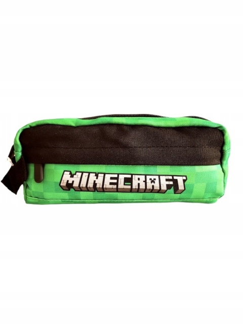 Piórnik tuba saszetka 2 komorowa MINECRAFT
