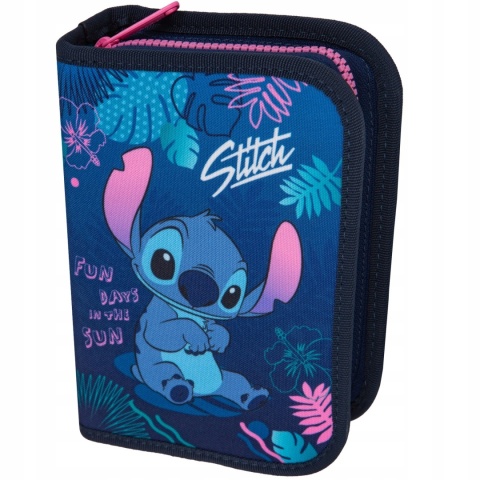 Stich piórnik bez wyposażenia rozkładany plan lekcji Lilo i Stitch
