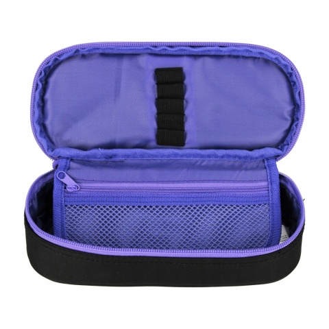 Konie koń tęczowy Piórnik saszetka z przegródkami i klapką