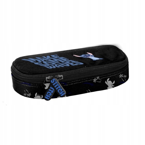 Lilo i Stitch Piórnik młodzieżowy saszetka z przegródkami i klapką Stich