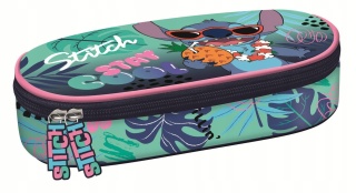 Lilo i Stitch Piórnik saszetka z przegródkami i klapką Stich Stay Cool