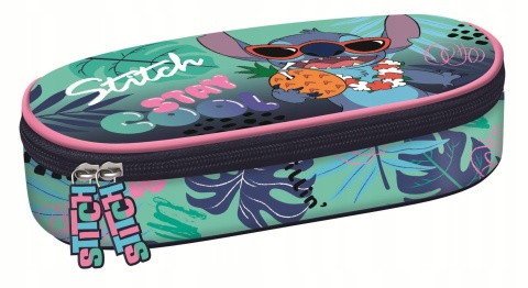 Lilo i Stitch Piórnik saszetka z przegródkami i klapką Stich Stay Cool Lilo i Stitch Piórnik saszetka z przegródkami i klapką Stich Stay Cool