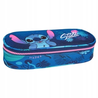 Lilo i Stitch Piórnik saszetka z przegródkami i klapką campus Stich