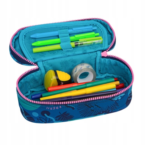 Lilo i Stitch Piórnik saszetka z przegródkami i klapką campus Stich