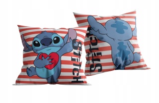 Lilo i Stitch welurowa poduszka jasiek Stich 40x40cm