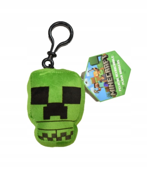 MINECRAFT Creeper brelok breloczek zawieszka pluszowa maskotka oficjal