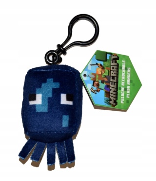 MINECRAFT kałamarnica brelok breloczek zawieszka pluszowa maskotka oficjal
