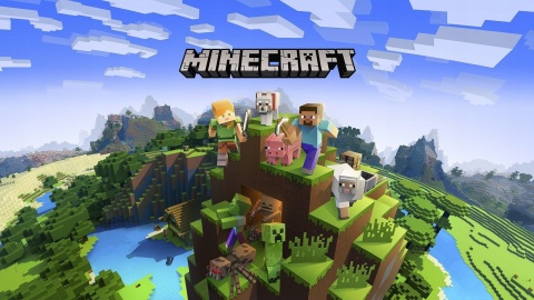 Minecraft zegarek elektroniczny na rękę dziecięcy