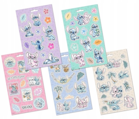 Naklejki zestaw naklejek nalepki Stich LILO I STITCH
