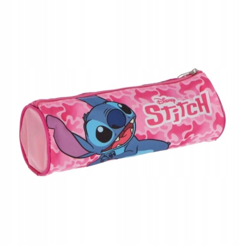 Piórnik Stich tuba saszetka kosmetyczka różowy Lilo i Stitch