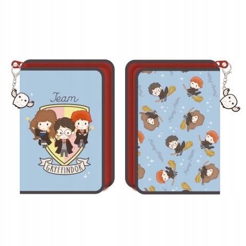 Piórnik rozkładany z wyposażeniem plan lekcji Harry Potter Gryfindor