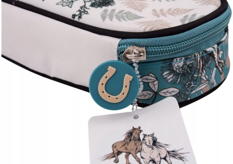 Piórnik saszetka owalny rozkładany z klapką PIŁKA football