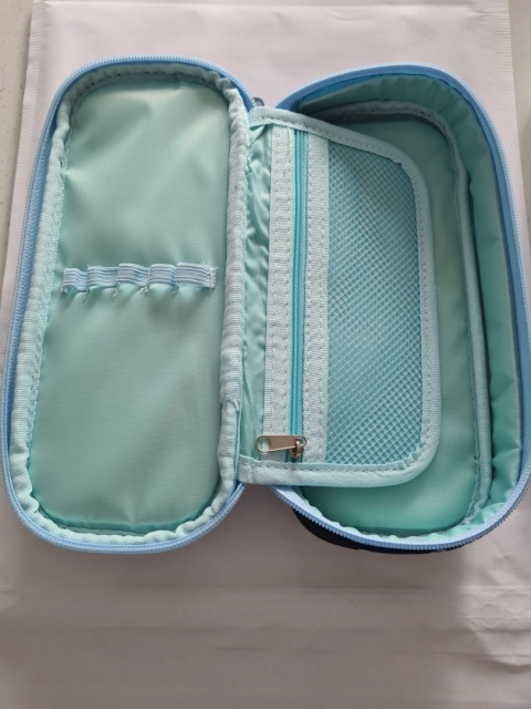 Piórnik saszetka owalny rozkładany z klapką PIŁKA football