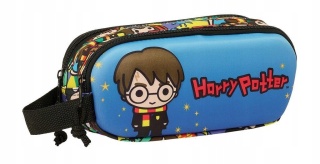 Piórnik saszetka tuba podwójna 3D wypukły HARRY POTTER anime Safta