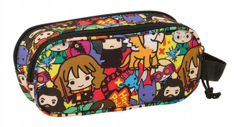 Piórnik saszetka tuba podwójna 3D wypukły HARRY POTTER anime Safta