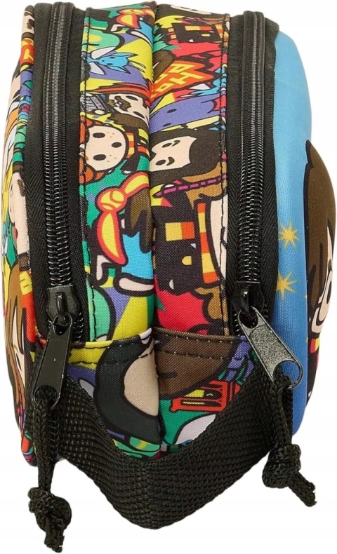 Piórnik saszetka tuba podwójna 3D wypukły HARRY POTTER anime Safta