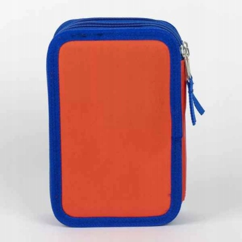 Piórnik trzykomorowy rozkładany potrójny z wyposażeniem AVENGERS Hulk Thor