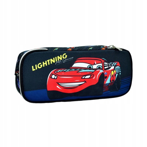 Piórnik tuba saszetka 2-komorowa AUTA Zygzak MCQueen Cars