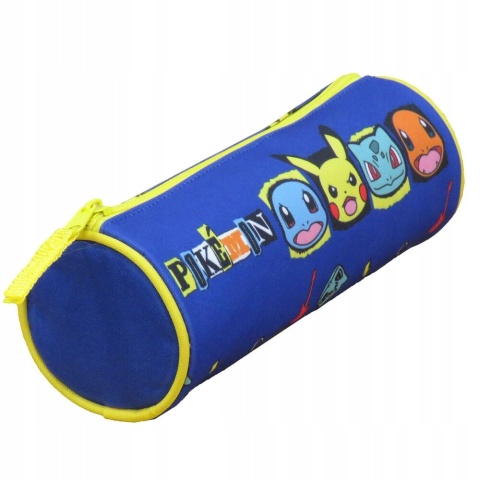 Piórnik tuba saszetka POKEMON PIKACHU Charizard Squirtle
