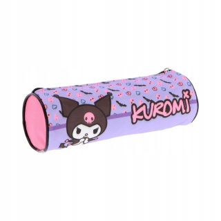 Piórnik tuba saszetka kosmetyczka fioletowy Kuromi Sanrio