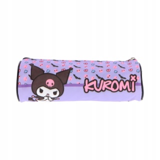 Piórnik tuba saszetka kosmetyczka fioletowy Kuromi Sanrio